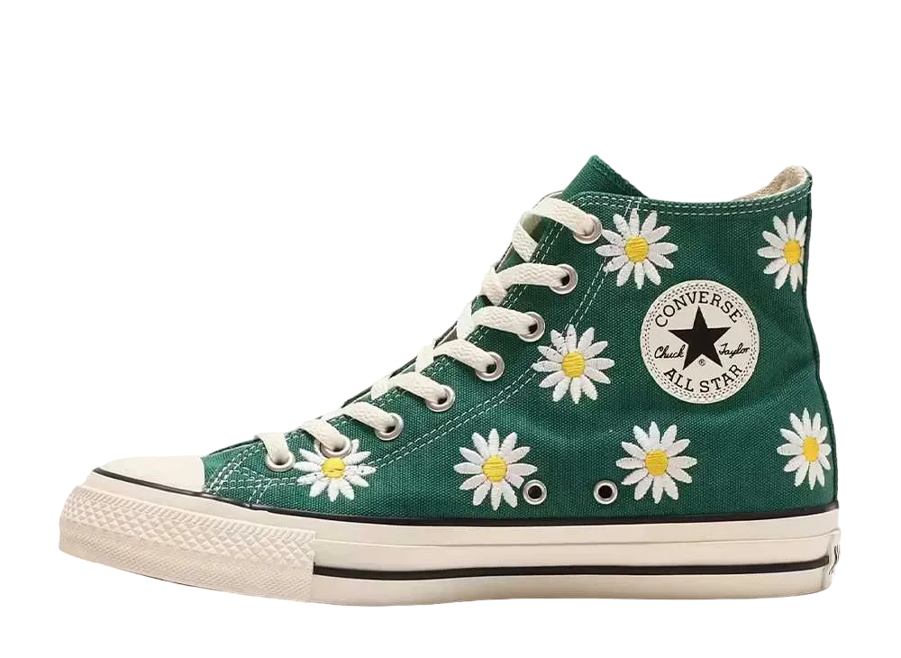 Converse All Star Daisyflower Hi "Spring Green"