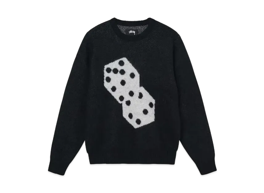 Stussy Dice Mohair Sweater Stussy Dice Mohair Sweater