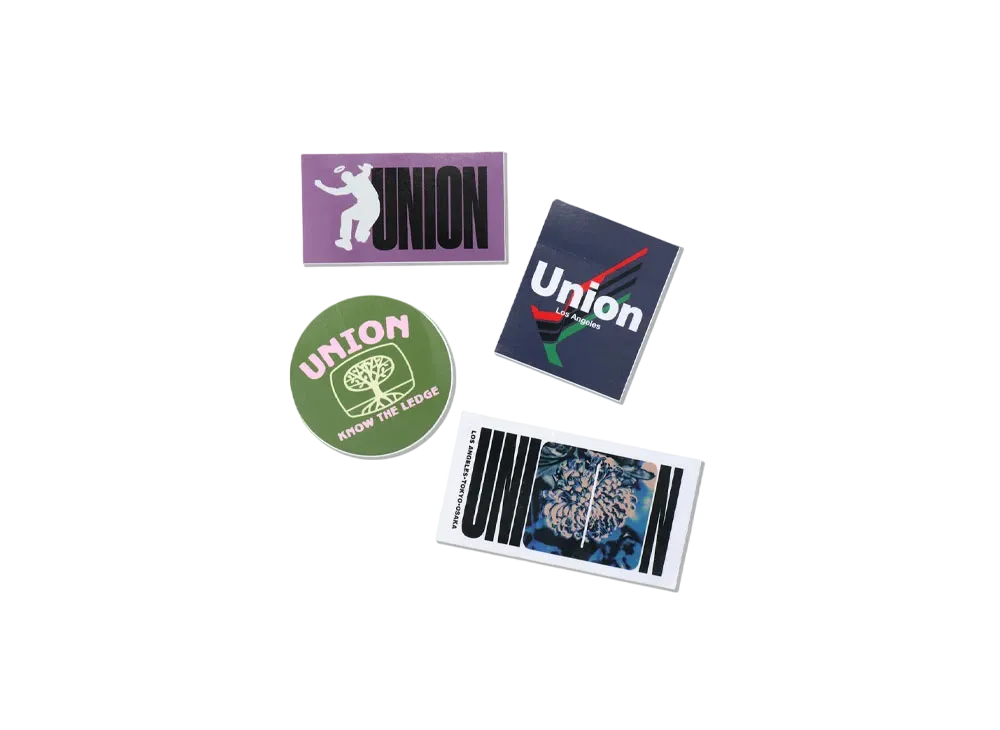 UNION Sticker Pack 4 "Multi"