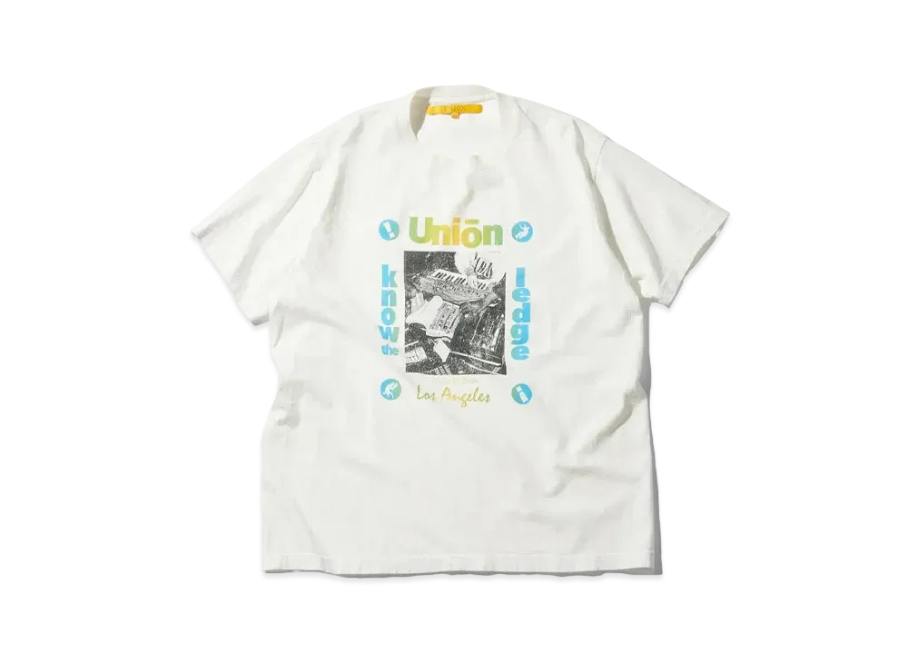 UNION Production S/S Tee "White"