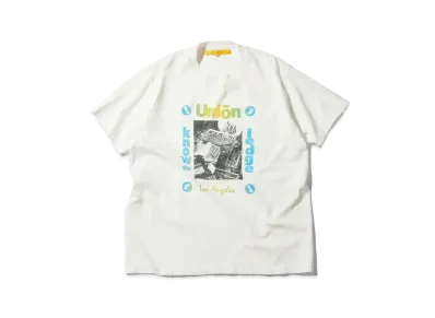 UNION Production S/S Tee "White"