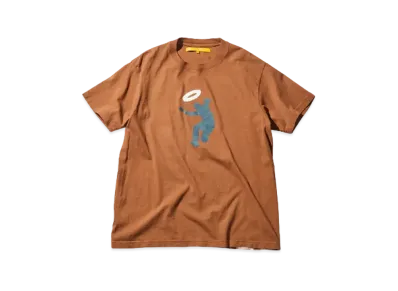 UNION Big Halo S/S Reactive Dye Tee "Brown"