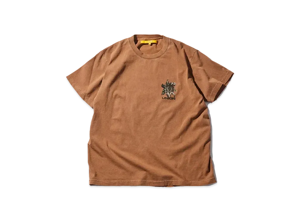 UNION M P S S/S Tee "Brown"