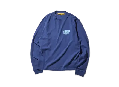 UNION Shop L/S Reactive Dye Tee "Navy"