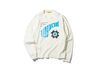 UNION Cyrillic L/S Tee "White"
