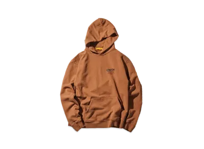 UNION Mechanics Reactive Dye Hood "Brown"