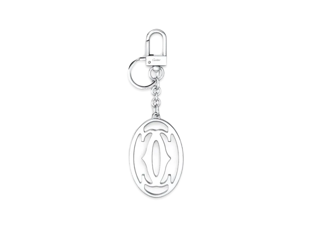 Cartier Key Ring Must de Cartier "Palladium"