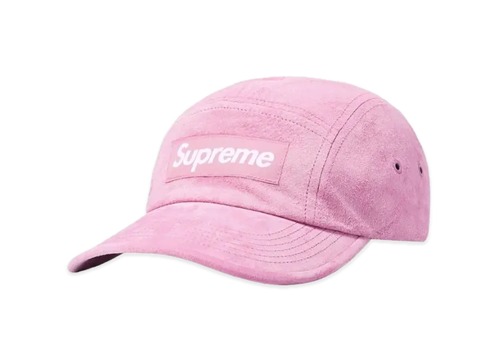 Supreme Suede Camp Cap "Pink"