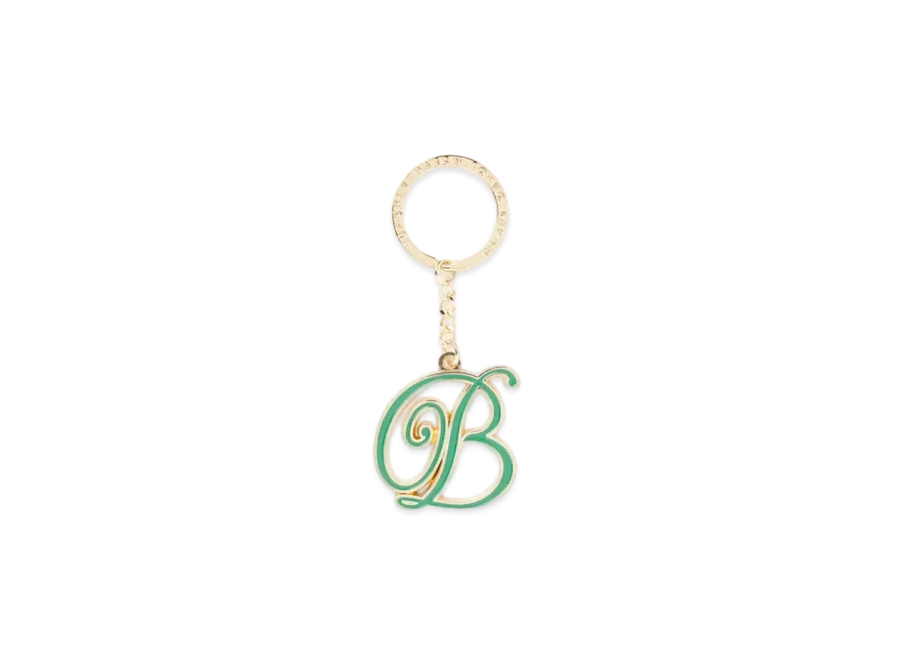 Black Eye Patch B Enblem Keychain "Gold"