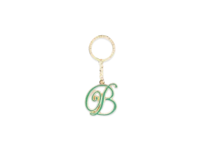 Black Eye Patch B Enblem Keychain "Gold"