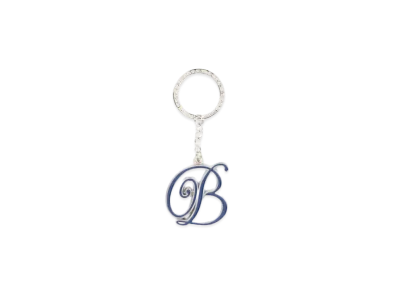 Black Eye Patch B Enblem Keychain "Silver"