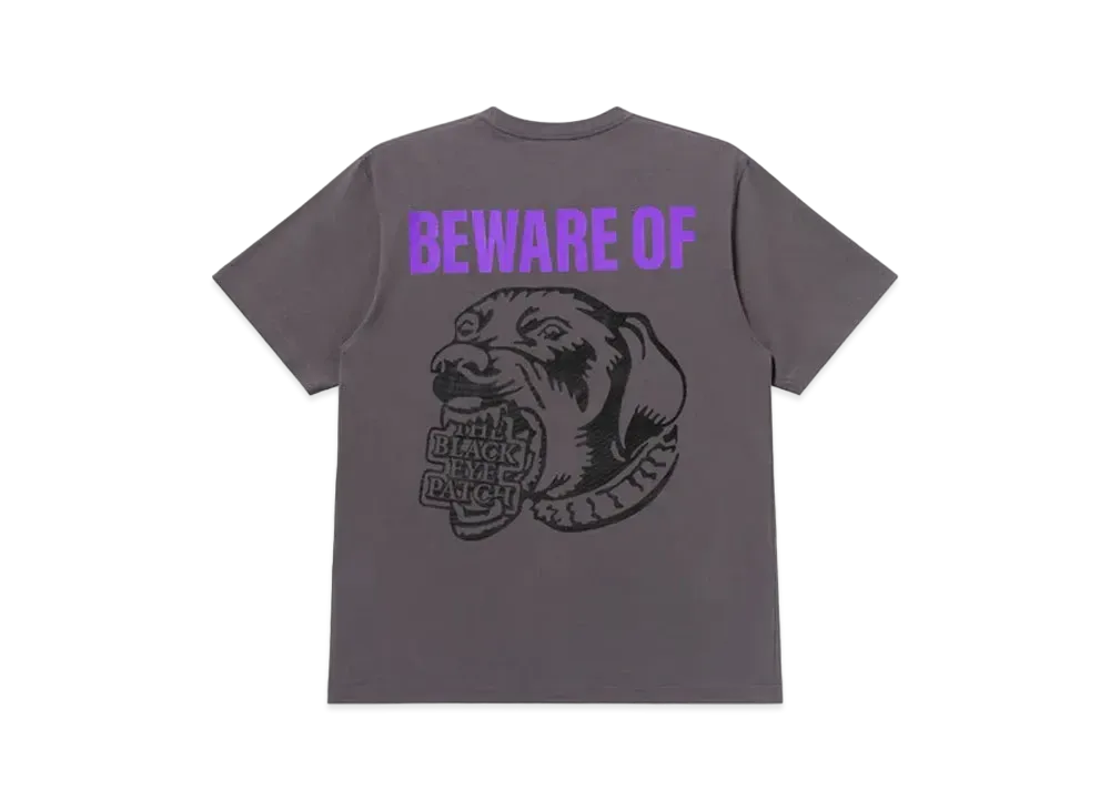 Black Eye Patch Beware OF Bep Pocket Tee "Charcoal"