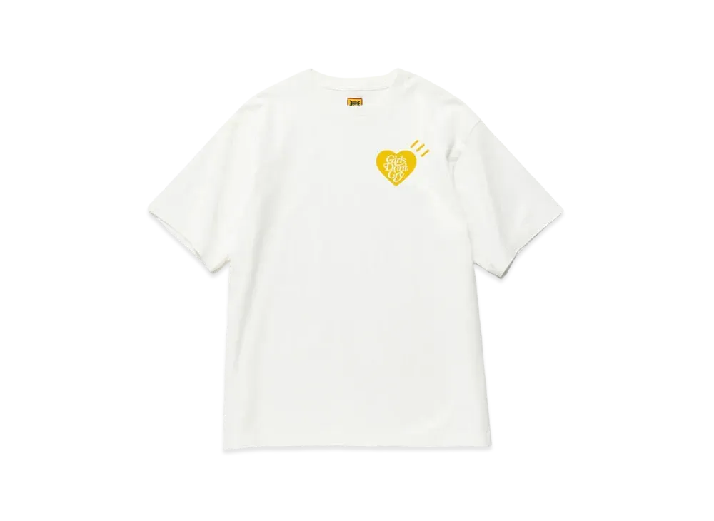 ★おしゃれコラボ レア!Human made×GDC ミモザデイリー Tシャツ ☆おしゃれコラボ レア!Human made×GDC ミモザデイリー Tシャツ