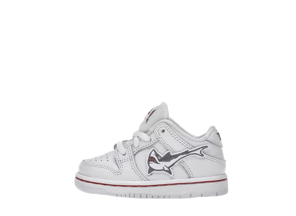 ナイキ SB TD ダンク ロー "オスキーグレートホワイト"(キッズ)