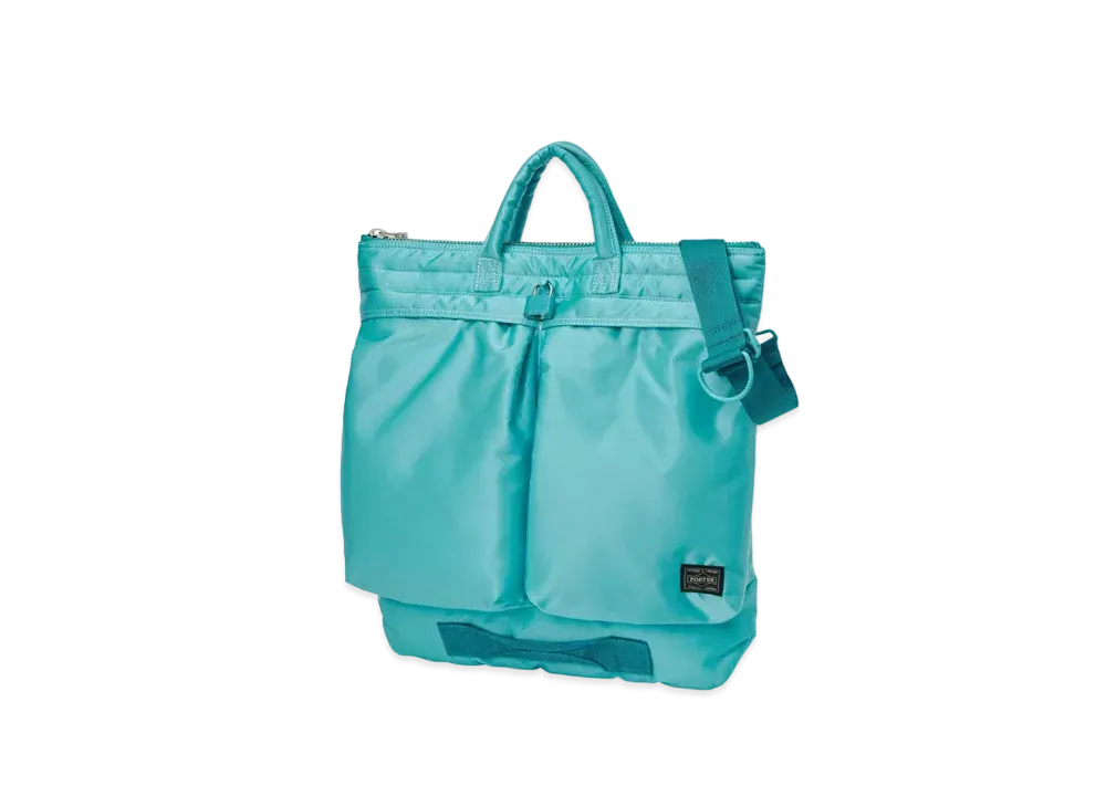 Porter / Turquoise Helmet Bag "Turquoise Blue"