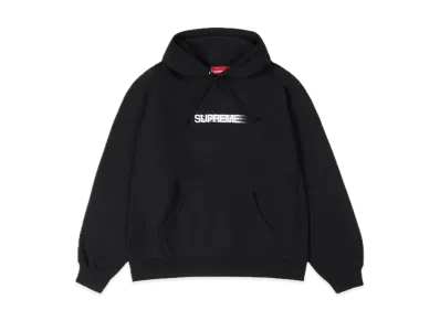 Supreme Motion Logo Hooded Sweatshirt "Black" (23SS)