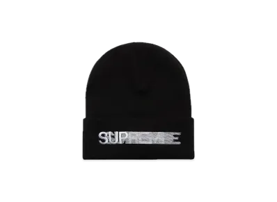 Supreme Motion Logo Beanie "Black" (23SS)