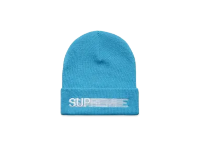 Supreme Motion Logo Beanie "Bright Blue" (23SS)