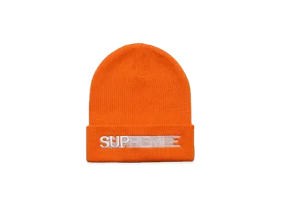 Supreme Motion Logo Beanie "Orange" (23SS)