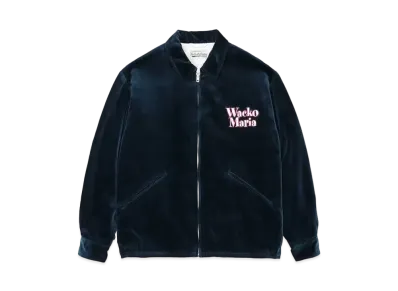 WACKO MARIA Velvet Vietnam Jacket #1 "Navy"