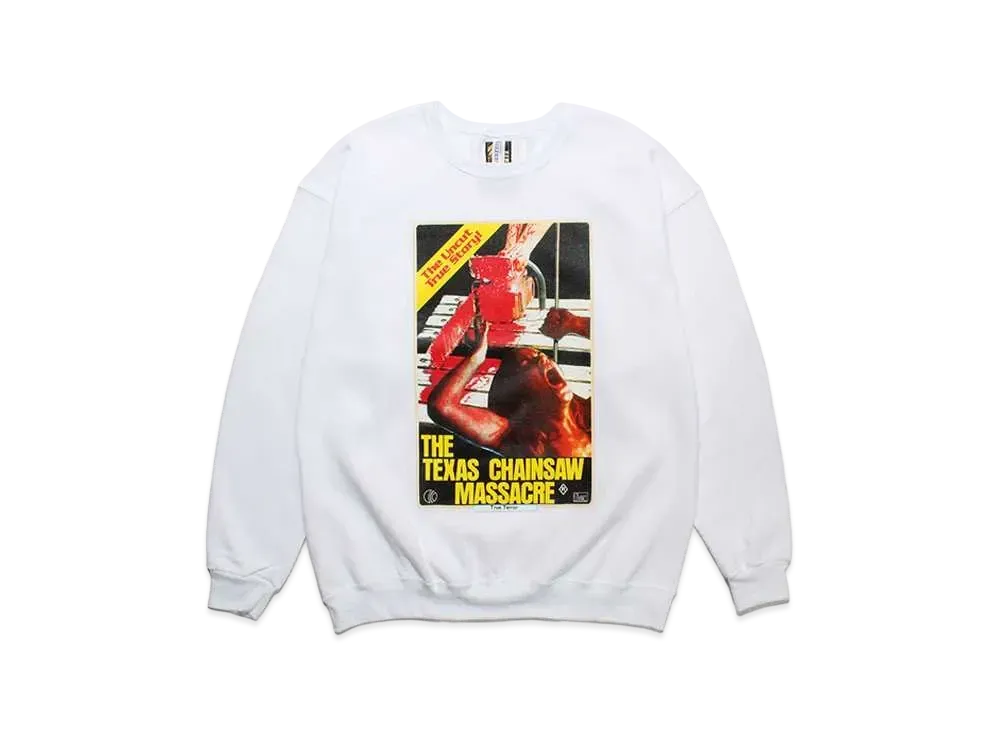 WACKO MARIA The Texas Chainsaw Massacre / Sweat Shirt "White"