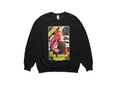 WACKO MARIA The Texas Chainsaw Massacre / Sweat Shirt "Black"