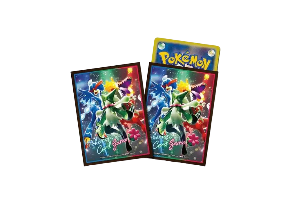 Pokemon Card Game Deck Shield Meowscarada&Skeledirge&Quaquaval