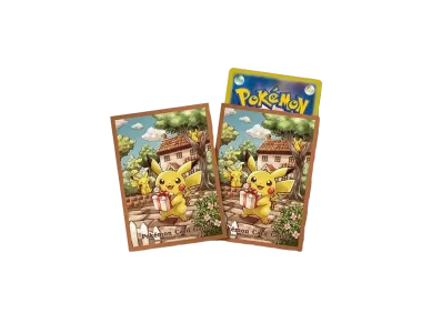 Pokemon Card Game Deck Shield Pikachu Gift