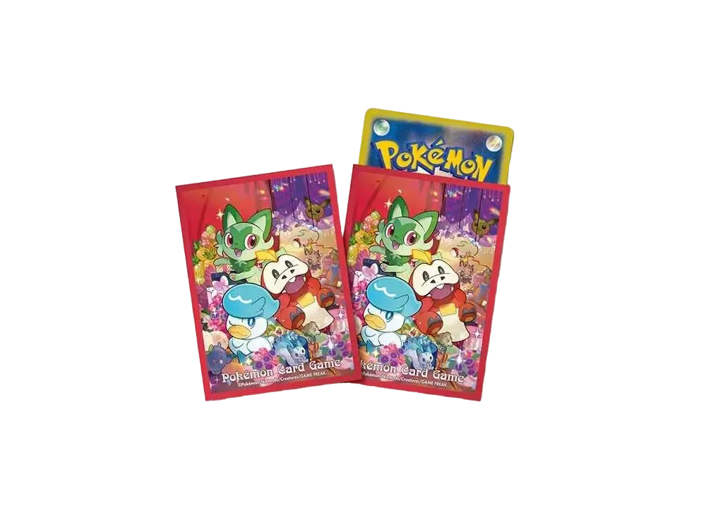 Pokemon Card Game Deck Shield Sprigatito&Quaxly&Fuecoco Gift