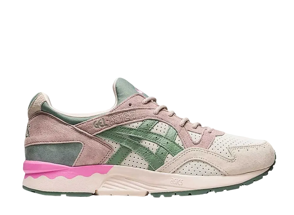 アシックス ゲルライト V "クリーム/スレイト グレー"