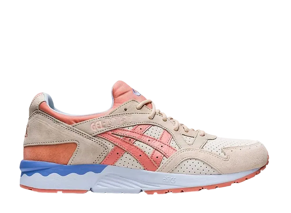 アシックス ゲルライト V "クリーム/サーモン"