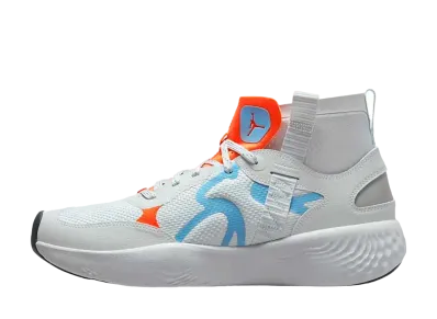Nike Jordan Delta 3 Mid "Pure Platinum/Chambray/Dark Shadow/Total Orange"