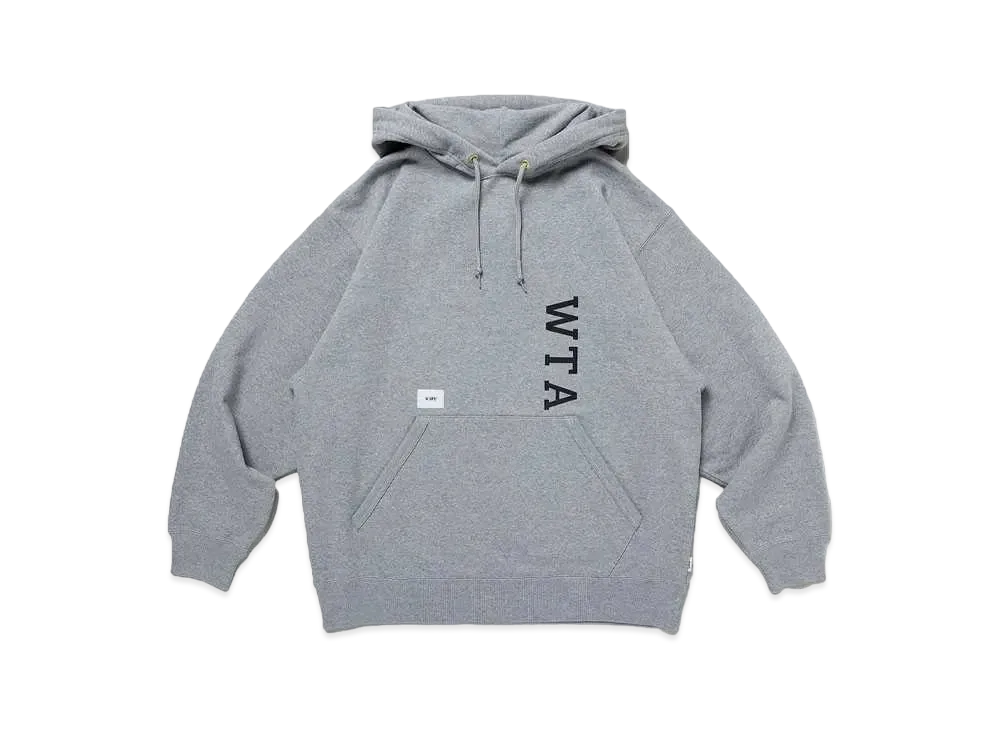 Wtaps Design 01 / Hoody / Cotton. College "Ash Gray"