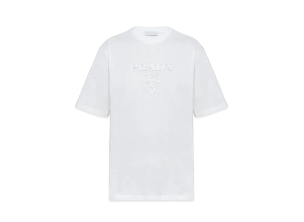 PRADA Men's Cotton T-shirt "White"