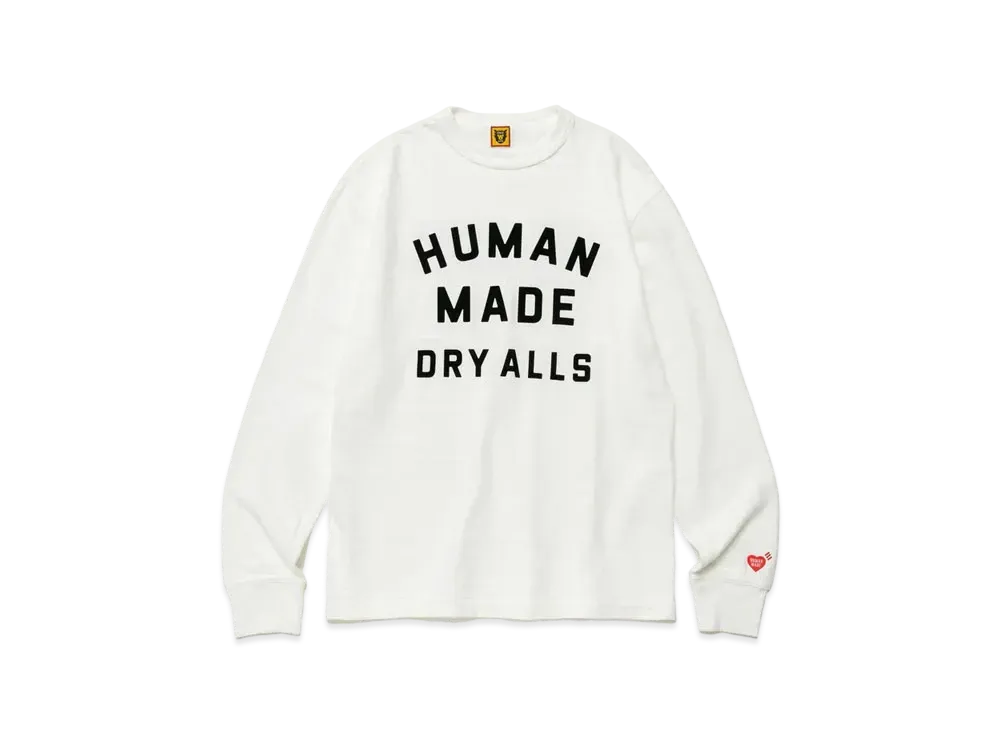 HUMAN MADE Graphic L/S T-Shirt "White"