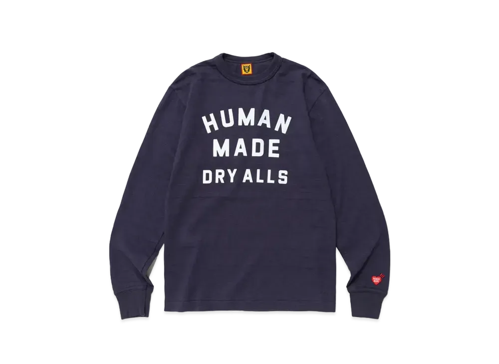 HUMAN MADE Graphic L/S T-Shirt "Navy"