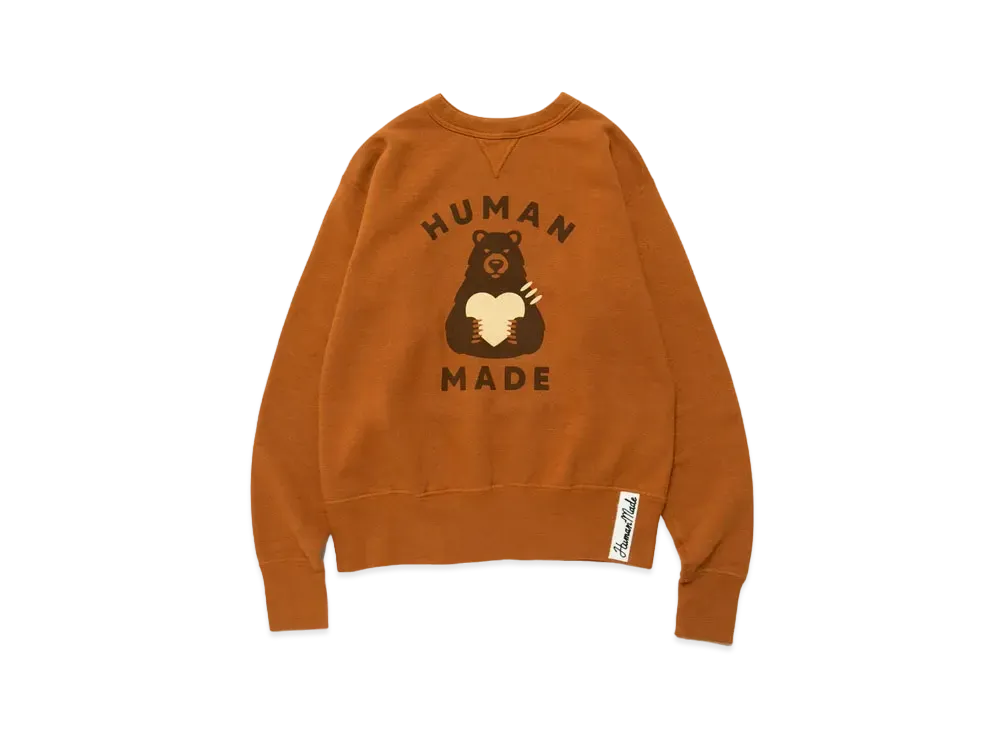HUMAN MADE TSURIAMI SWEATSHIRT BROWNサイズL HUMAN MADE Tsuriami Sweatshirt #3 