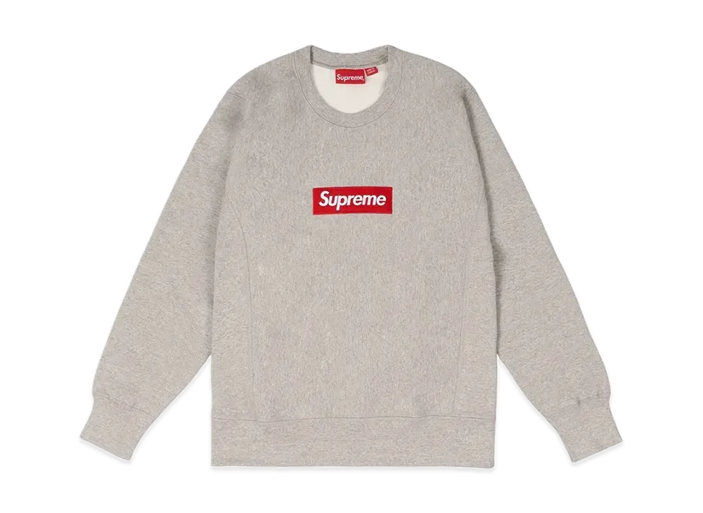 Supreme Box Logo Crewneck "Grey" (15FW)