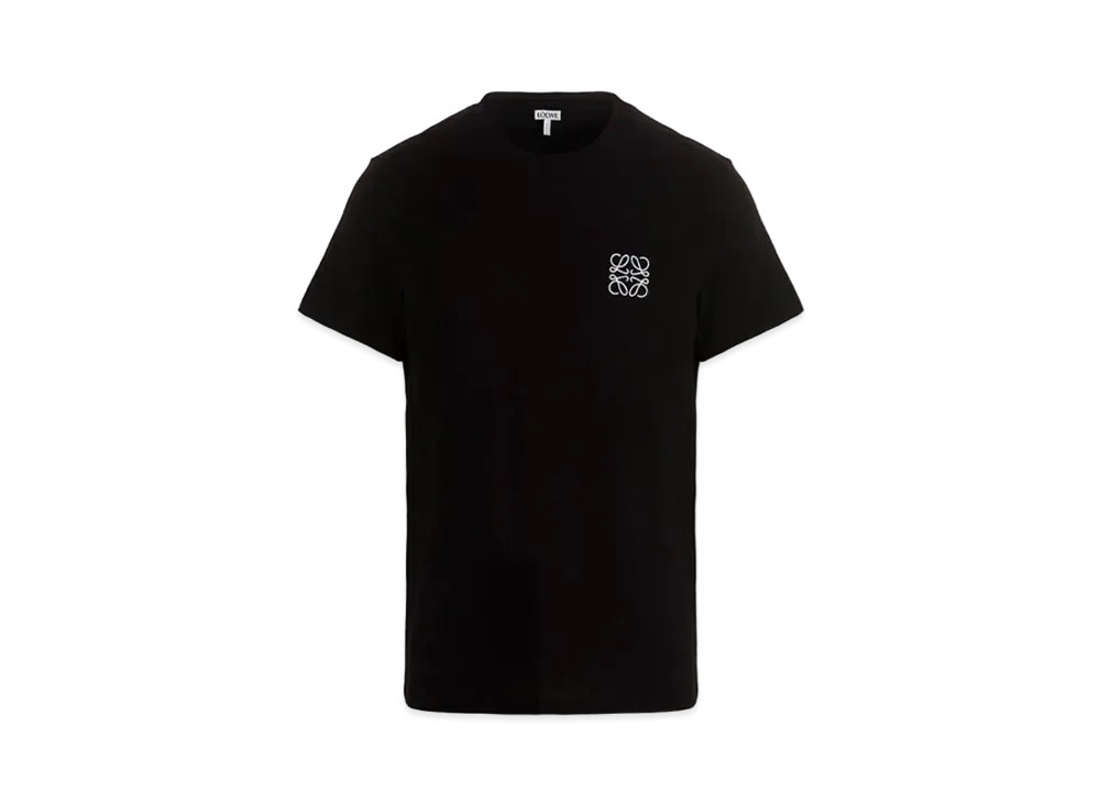 LOEWE Men's Anagram T-shirt In Cotton "Black"