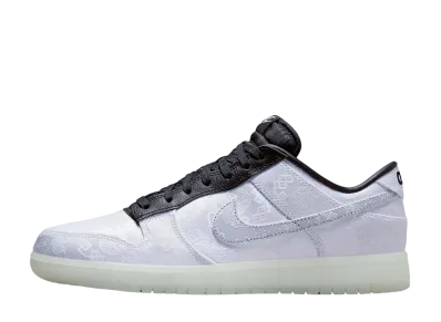 クロット × フラグメント × ナイキ ダンク ロー "ブラック アンド ホワイト"