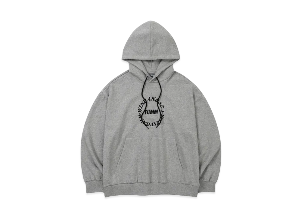 WIND AND SEA x FCMM Oldies Good Is Hoodie "Nerange Gray"