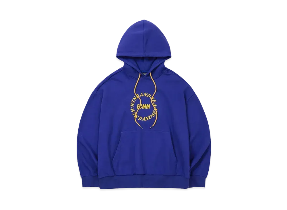 WIND AND SEA x FCMM Oldies Good Is Hoodie "Navy"