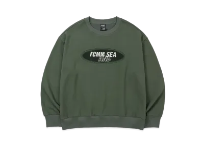 WIND AND SEA x FCMM Wide Sweat "Olive"