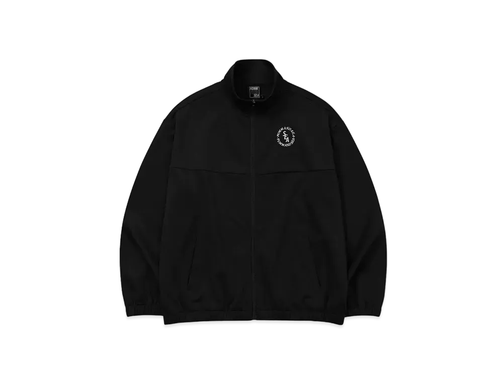 WIND AND SEA x FCMM Round Wide Zip Up "Black"
