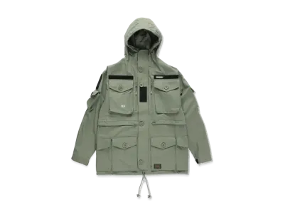 WIND AND SEA S_E_A Voodoo Tactical Jacket "Olive"