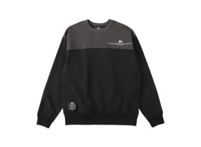 WIND AND SEA Sea Switch Tech Crew Neck "Black"