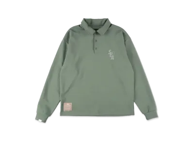 WIND AND SEA S_E_A Tactical L/S Polo "Olive"
