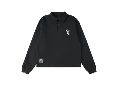 WIND AND SEA S_E_A Tactical L/S Polo "Black"