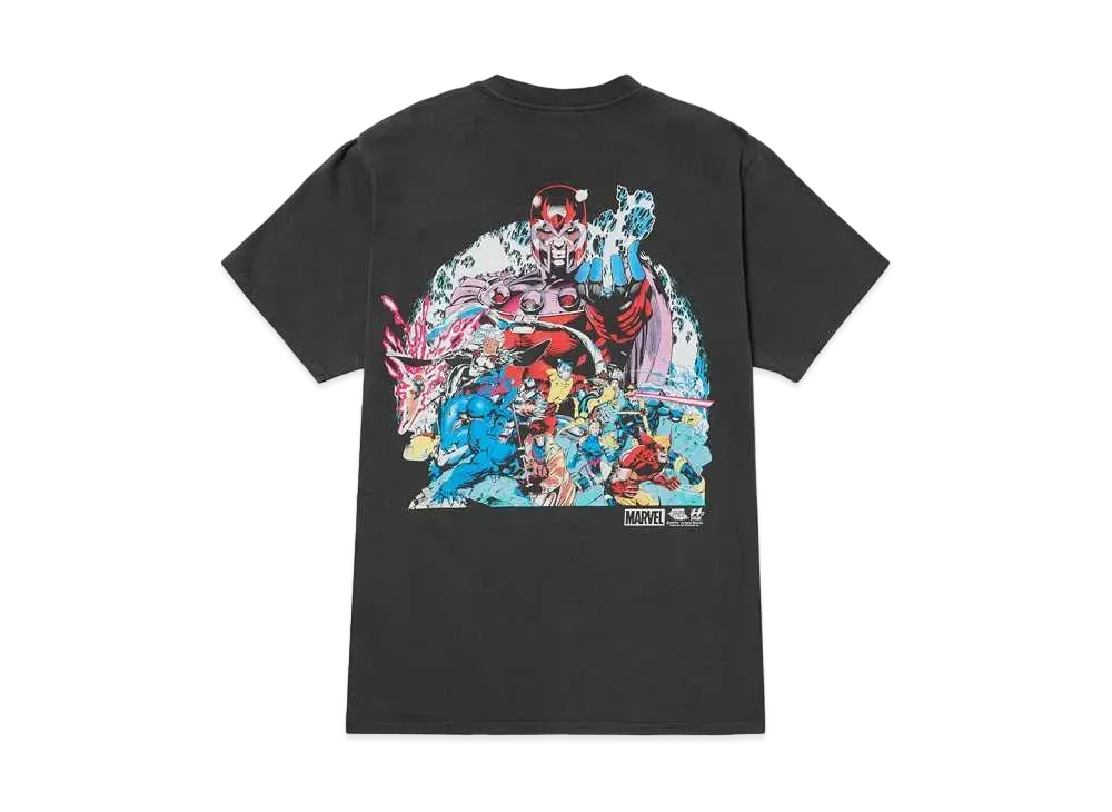 HUF x X-MEN #1 Remix Washed Tee "Washed Black"