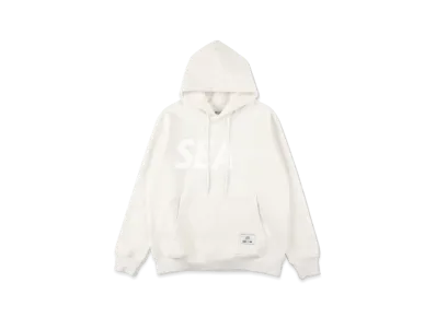 WIND AND SEA x OXI CLEAN Super White Hoodie "Super White"